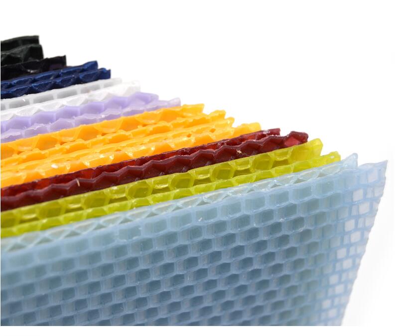 20x20cm Bee wax tablets handmade candle honeycomb sheet hand roll wax sheet DIY candle material smokeless
