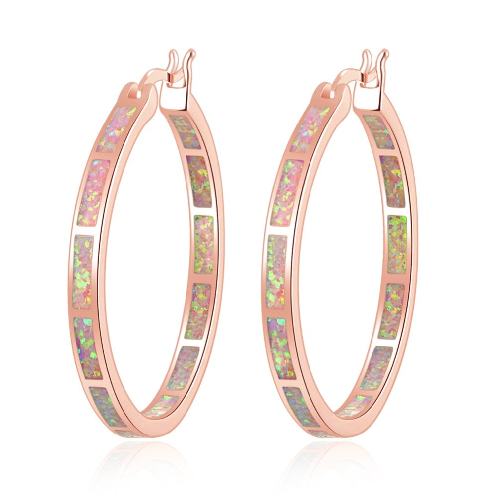 Beautiful Hoop Earrings good for any occasion!