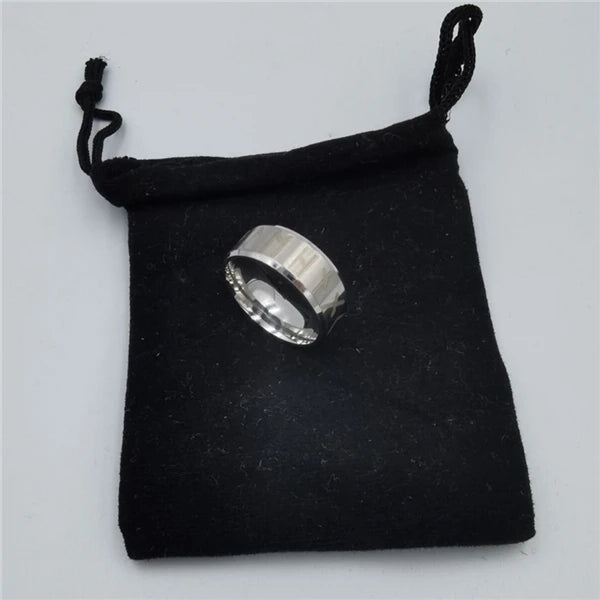 Stainless Steel Men's Viking Rune Ring with Elder Futhark Nordic Rune Rings Mythology Viking Jewelry Rings For Women Dropshippin