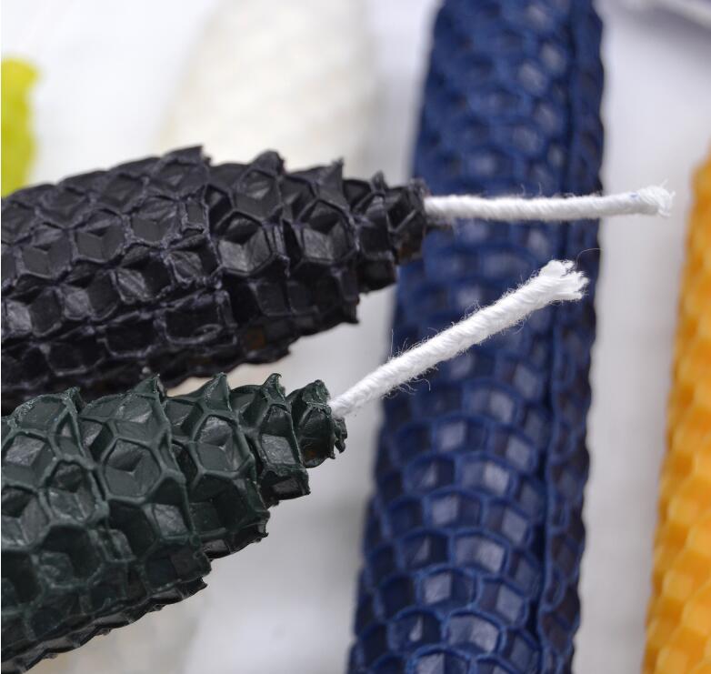 20x20cm Bee wax tablets handmade candle honeycomb sheet hand roll wax sheet DIY candle material smokeless
