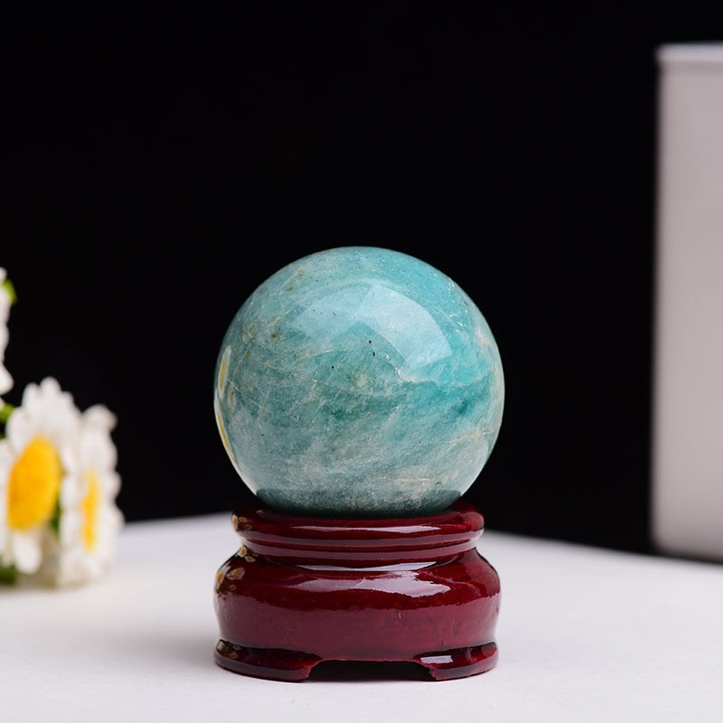 Natural Crystal Dream Amethyst Ball Polished Globe Massaging Ball Reiki Healing Stone Home Decoration Exquisite Collect Souvenir