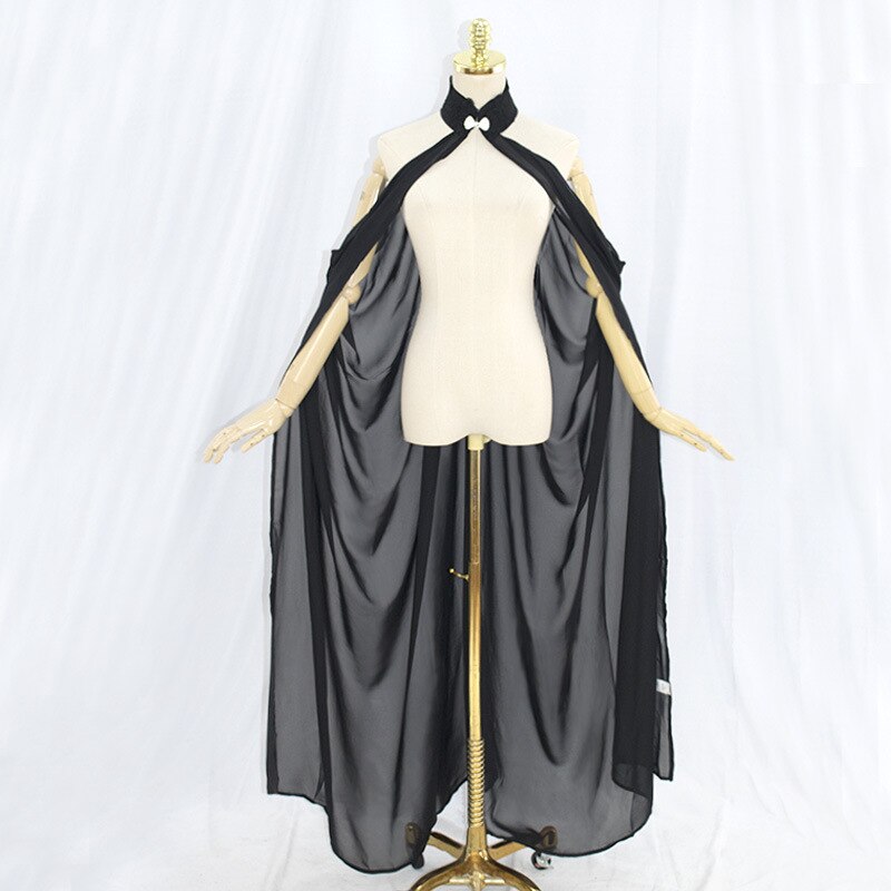 Gothic Women Mantle Hooded Cloak Fairy Elf Shawl Retro Wedding Party white Cape Medieval Witch Vampire Cosplay Cloak