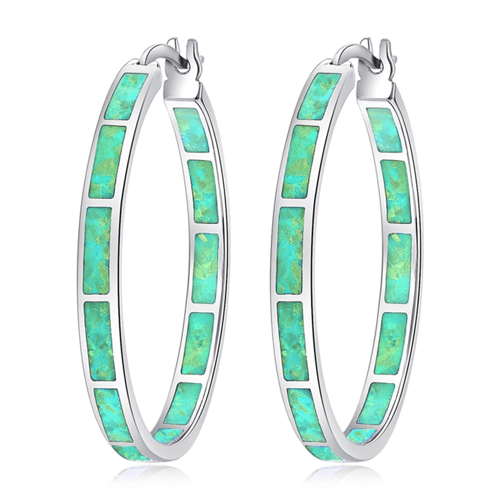 Beautiful Hoop Earrings good for any occasion!