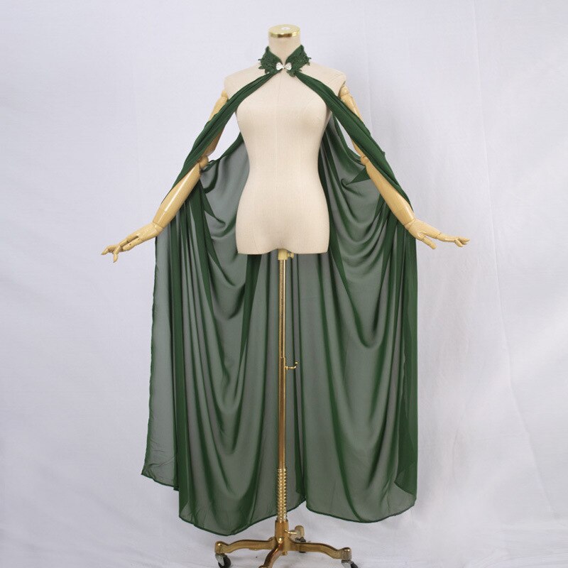 Gothic Women Mantle Hooded Cloak Fairy Elf Shawl Retro Wedding Party white Cape Medieval Witch Vampire Cosplay Cloak