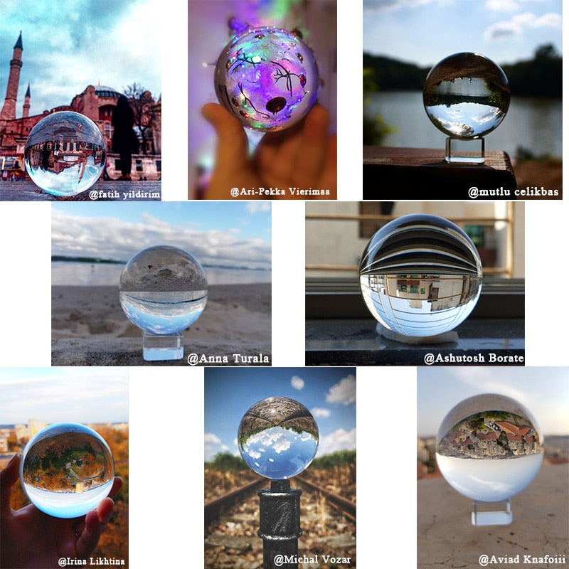 60/70/80MM Crystal Ball Ornament