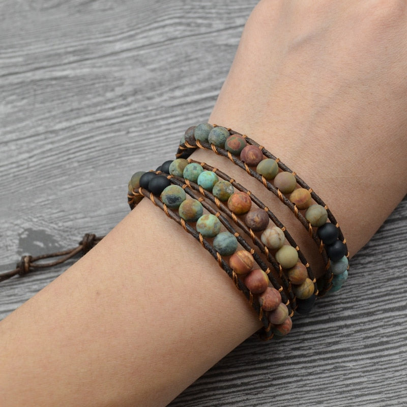 Handmade Bohemia Leather Bracelets