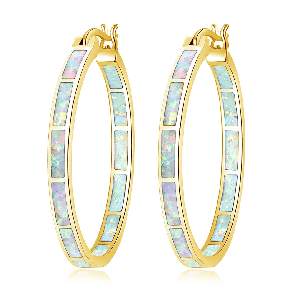 Beautiful Hoop Earrings good for any occasion!