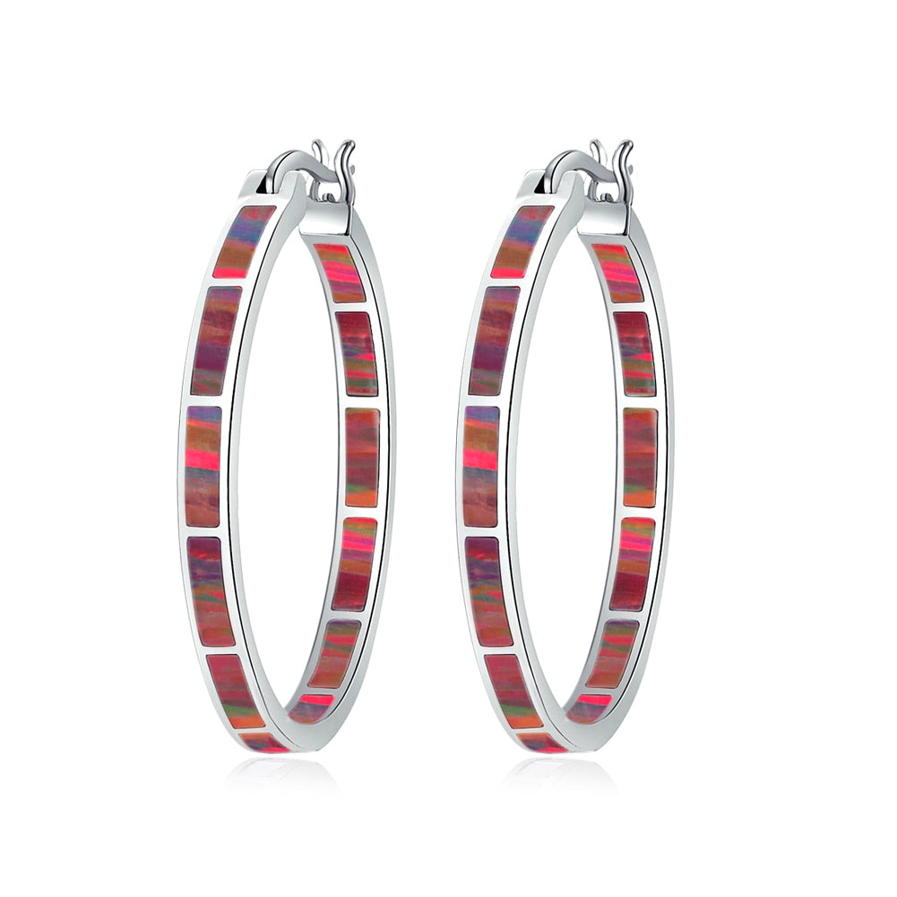 Beautiful Hoop Earrings good for any occasion!