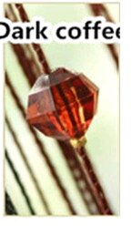Crystal Beads Tassel Silk String Bead Curtain Door Divider Drape Sheer Panel Curtains