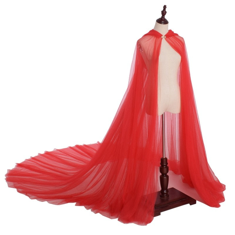 Gothic Women Mantle Hooded Cloak Fairy Elf Shawl Retro Wedding Party white Cape Medieval Witch Vampire Cosplay Cloak