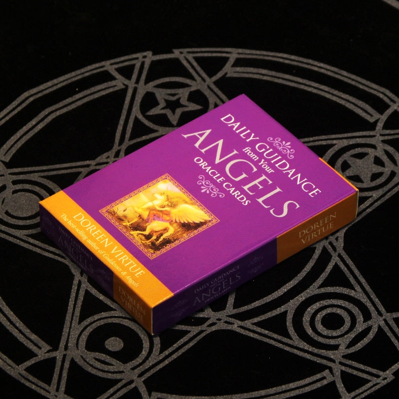 Hot Sale Full English Version Tarot Interactive Desktop Tarots Deck With Electronic Manual Entertainment High Quality Play Card