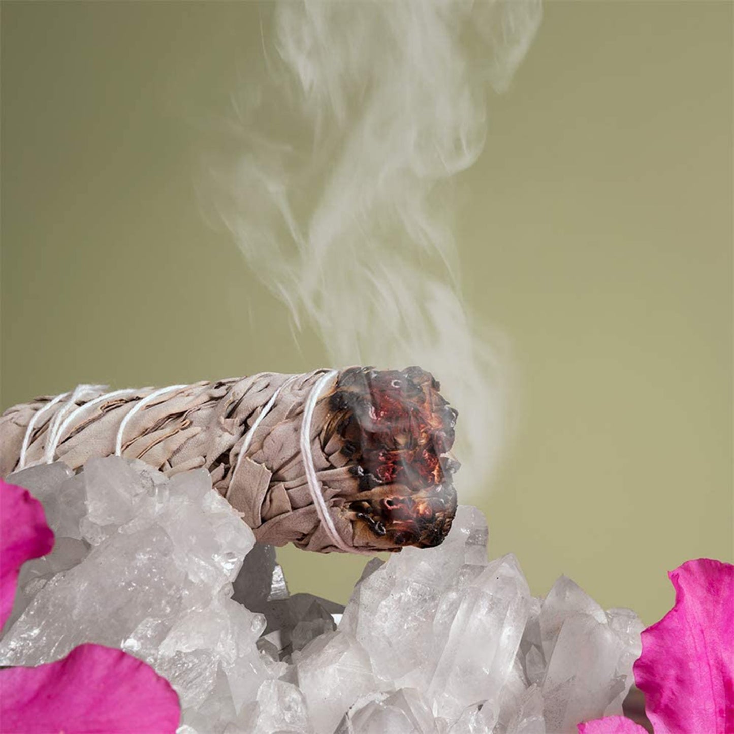 10cm White Sage Bundle California Smudge Stick Wand for Spiritual Burning, Palo Santo Sticks Aromatherapy Energy Cleansing Bundles