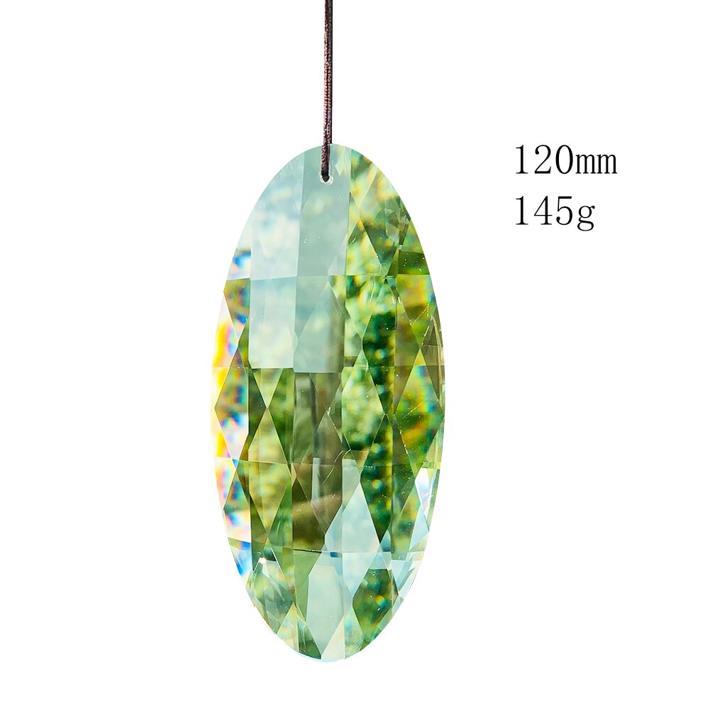 Brillant Faceted Rainbow Crystal Prism Suncatcher Chandeliers Hanging Crystal Decorations Pendant Sun Catcher Home Wedding Decor