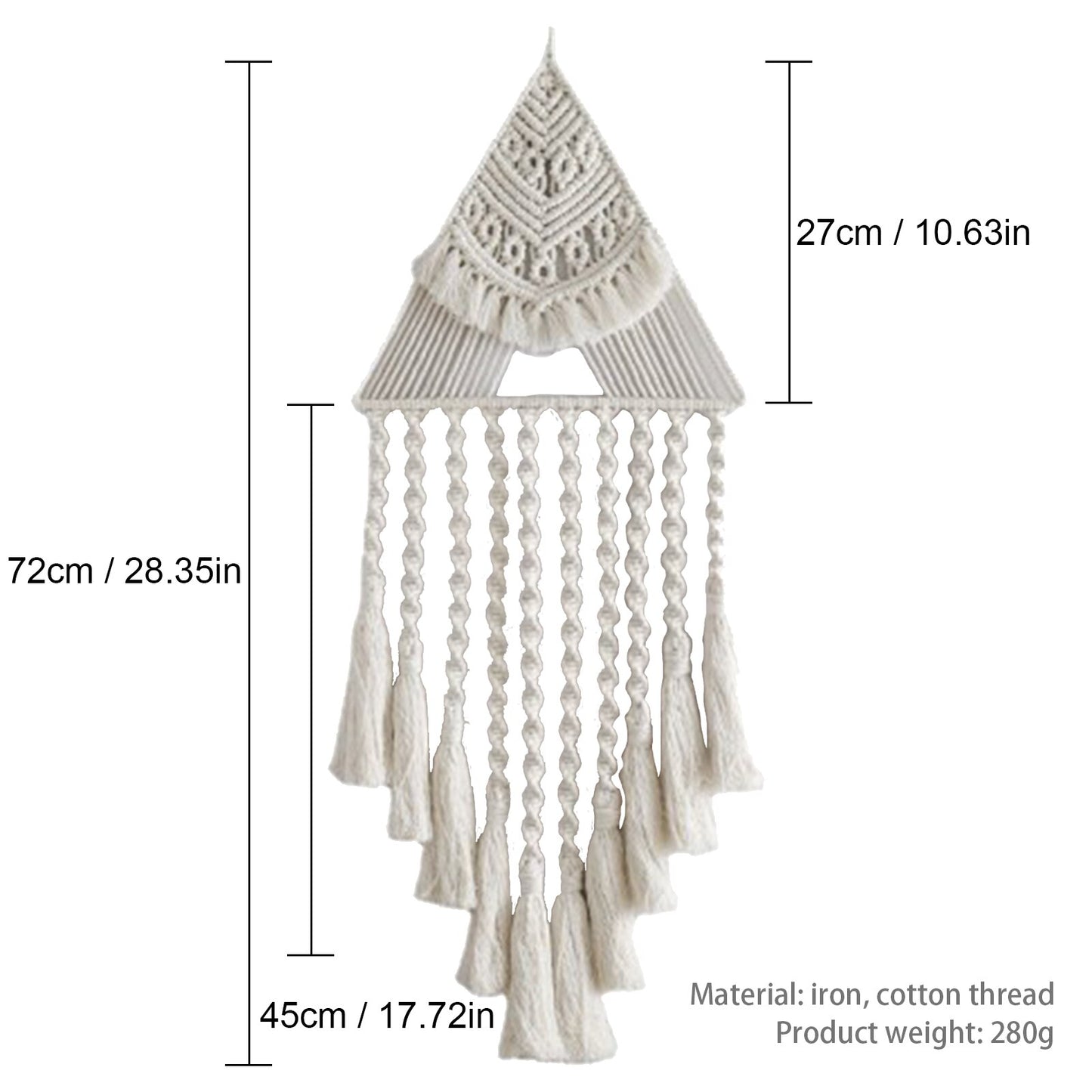 Handmade Boho Macrame Dream Catcher