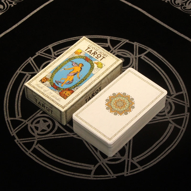 Hot Sale Full English Version Tarot Interactive Desktop Tarots Deck With Electronic Manual Entertainment High Quality Play Card