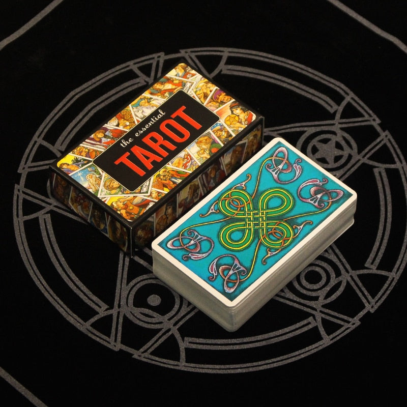 Hot Sale Full English Version Tarot Interactive Desktop Tarots Deck With Electronic Manual Entertainment High Quality Play Card