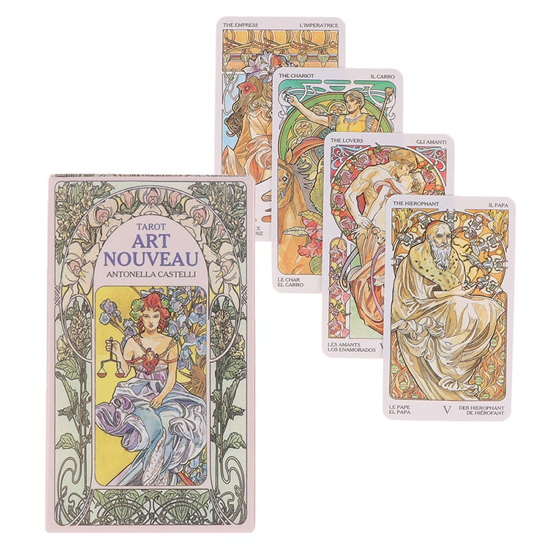 Tarot Art Nouveau by Antonella Castelli
