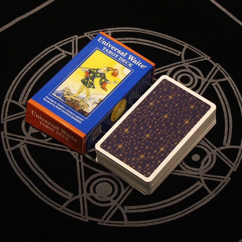 Hot Sale Full English Version Tarot Interactive Desktop Tarots Deck With Electronic Manual Entertainment High Quality Play Card